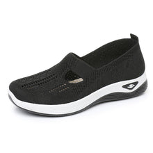 Lade das Bild in den Galerie-Viewer, draussenfeet strickschuhe 31555 schwarz
