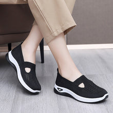 Lade das Bild in den Galerie-Viewer, draussenfeet strickschuhe 31555 schwarz
