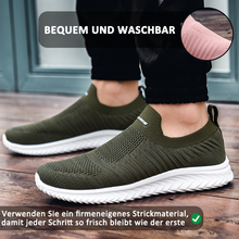 Lade das Bild in den Galerie-Viewer, draussenfeet strickschuhe 31556 armeegrun
