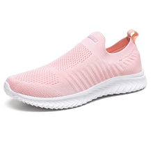 Lade das Bild in den Galerie-Viewer, draussenfeet strickschuhe 31556 rosa
