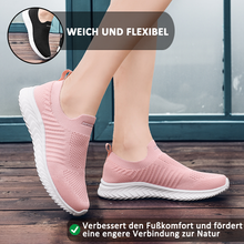 Lade das Bild in den Galerie-Viewer, draussenfeet strickschuhe 31556 rosa
