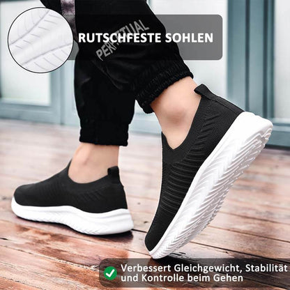 Herren Damen Sport Fitness Laufen Flying Knit Schuhe (Unisex)
