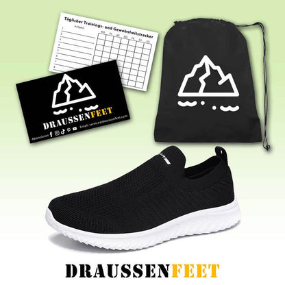 Herren Damen Sport Fitness Laufen Flying Knit Schuhe (Unisex)