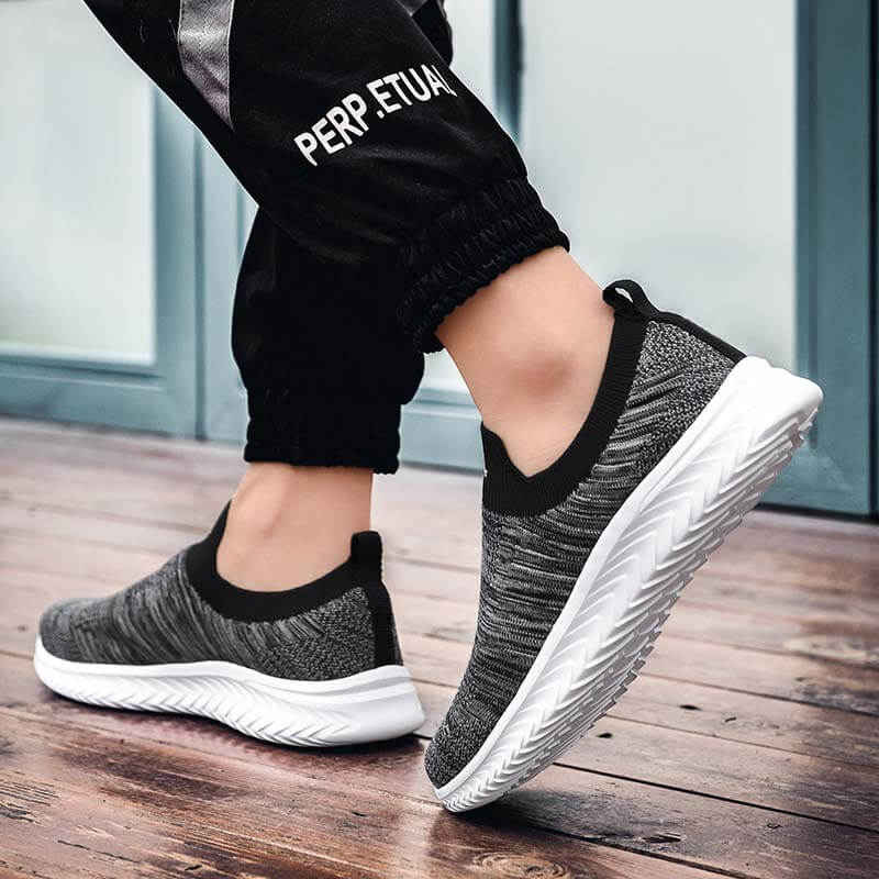 Herren Damen Sport Fitness Laufen Flying Knit Schuhe (Unisex)