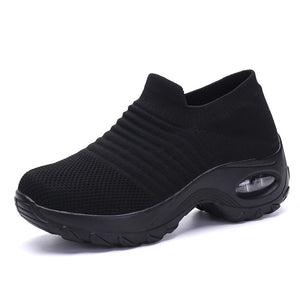 draussenfeet strickschuhe 31557 reines schwarz 