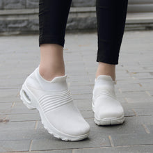 Lade das Bild in den Galerie-Viewer, draussenfeet strickschuhe 31557 reinweiss
