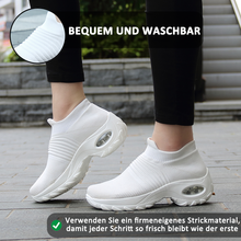 Lade das Bild in den Galerie-Viewer, draussenfeet strickschuhe 31557 reinweiss
