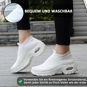 draussenfeet strickschuhe 31557 reinweiss