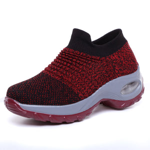draussenfeet strickschuhe 31557 rot
