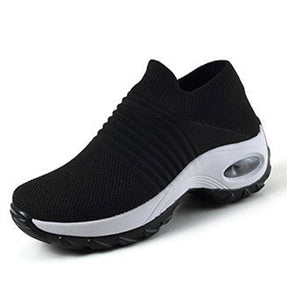 draussenfeet strickschuhe 31557 schwarz und weiss