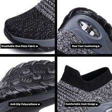 Lade das Bild in den Galerie-Viewer, Damen Flying Woven Knit Sports Slip-on Freizeitschuhe
