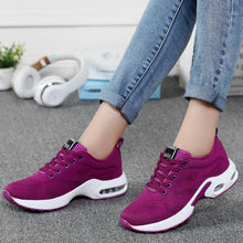 Lade das Bild in den Galerie-Viewer, draussenfeet strickschuhe 31558 lila
