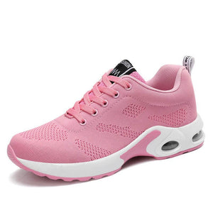 Damen Frühling Mesh Flying Weben Bequeme Casual Sportschuhe