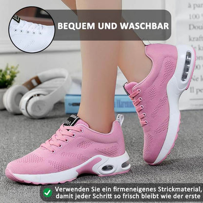 Damen Frühling Mesh Flying Weben Bequeme Casual Sportschuhe