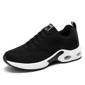 Damen Frühling Mesh Flying Weben Bequeme Casual Sportschuhe