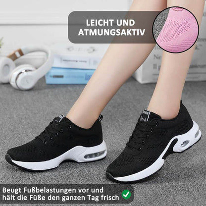 Damen Frühling Mesh Flying Weben Bequeme Casual Sportschuhe