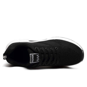 Damen Frühling Mesh Flying Weben Bequeme Casual Sportschuhe