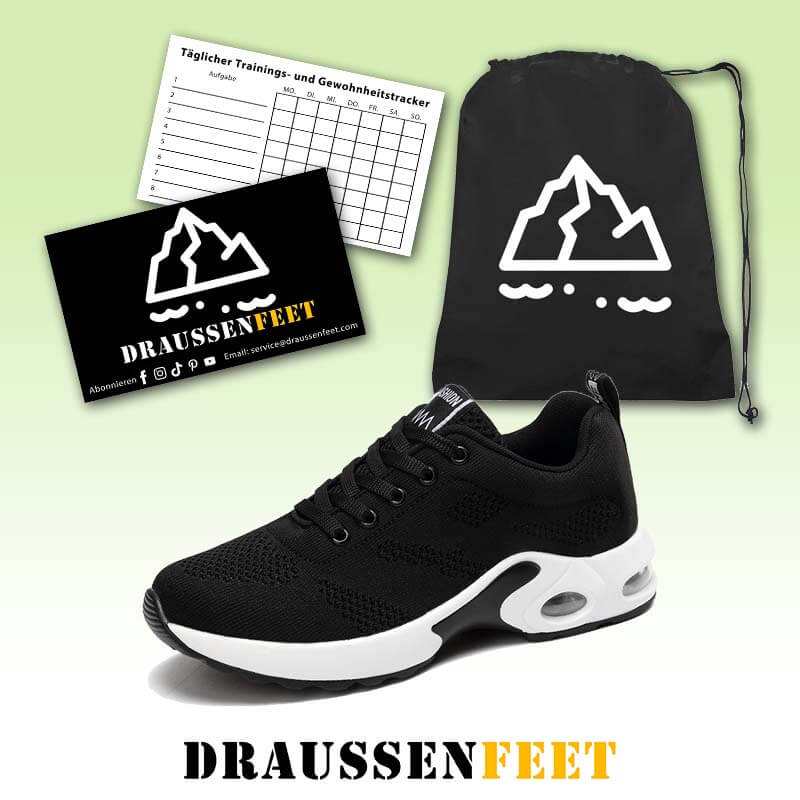 Damen Frühling Mesh Flying Weben Bequeme Casual Sportschuhe