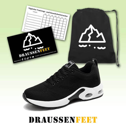 Damen Frühling Mesh Flying Weben Bequeme Casual Sportschuhe