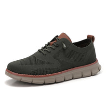 Lade das Bild in den Galerie-Viewer, draussenfeet strickschuhe 31562 armeegrun grau
