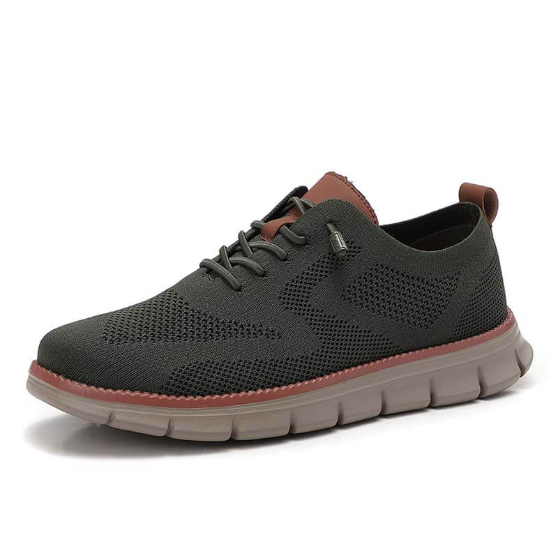 Herren Leichte Lässige Atmungsaktive Loafer Schuhe aus Gewebtem Stoff