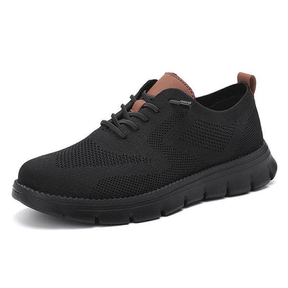 Herren Leichte Lässige Atmungsaktive Loafer Schuhe aus Gewebtem Stoff