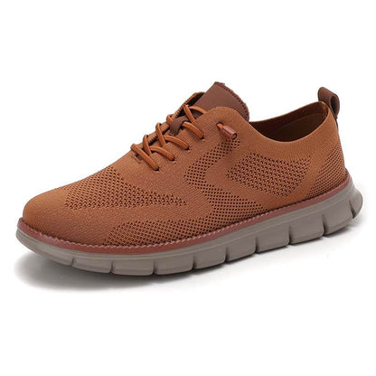 Herren Leichte Lässige Atmungsaktive Loafer Schuhe aus Gewebtem Stoff