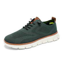 Lade das Bild in den Galerie-Viewer, draussenfeet strickschuhe 31562 grun weiss
