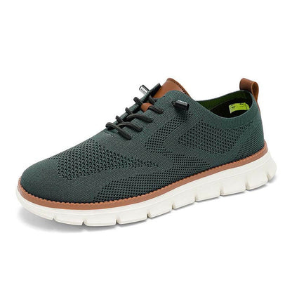 Herren Leichte Lässige Atmungsaktive Loafer Schuhe aus Gewebtem Stoff