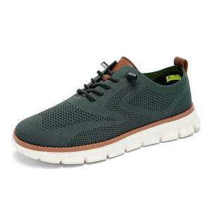 Herren Leichte Lässige Atmungsaktive Loafer Schuhe aus Gewebtem Stoff