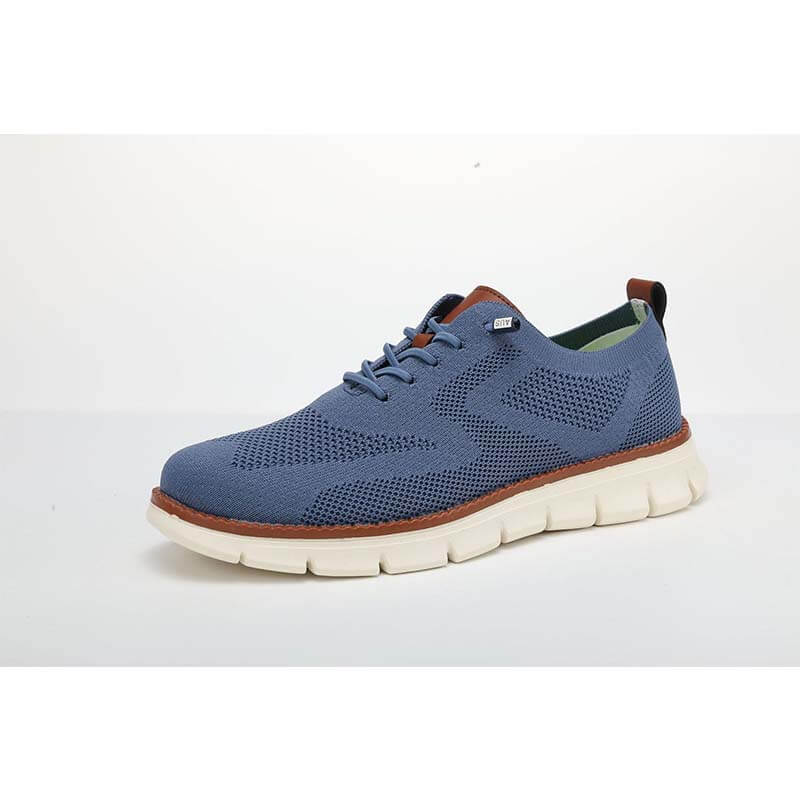 Herren Leichte Lässige Atmungsaktive Loafer Schuhe aus Gewebtem Stoff