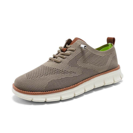 Herren Leichte Lässige Atmungsaktive Loafer Schuhe aus Gewebtem Stoff
