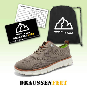 Herren Leichte Lässige Atmungsaktive Loafer Schuhe aus Gewebtem Stoff