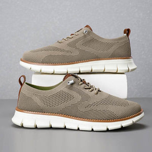 Herren Leichte Lässige Atmungsaktive Loafer Schuhe aus Gewebtem Stoff