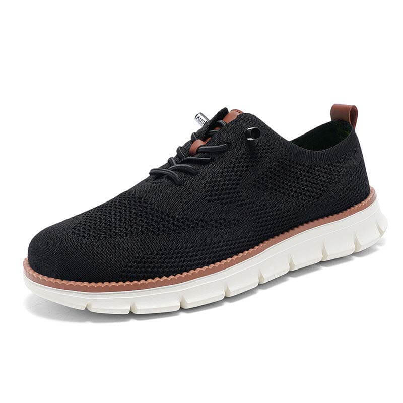 Herren Leichte Lässige Atmungsaktive Loafer Schuhe aus Gewebtem Stoff