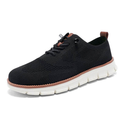 Herren Leichte Lässige Atmungsaktive Loafer Schuhe aus Gewebtem Stoff