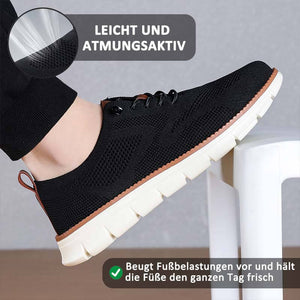 Herren Leichte Lässige Atmungsaktive Loafer Schuhe aus Gewebtem Stoff