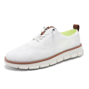Herren Leichte Lässige Atmungsaktive Loafer Schuhe aus Gewebtem Stoff