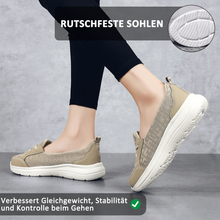 Lade das Bild in den Galerie-Viewer, draussenfeet strickschuhe 31571 aprikose
