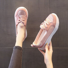Lade das Bild in den Galerie-Viewer, draussenfeet strickschuhe 31571 rosa
