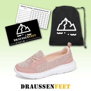 draussenfeet strickschuhe 31571 rosa