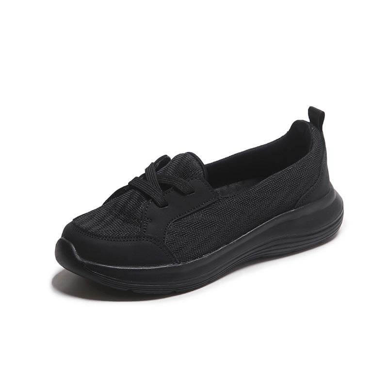 Damen Slip-on Freizeitschuhe Low-Top Flache Sohlen Wanderschuhe