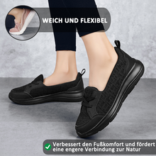 Lade das Bild in den Galerie-Viewer, draussenfeet strickschuhe 31571 schwarz
