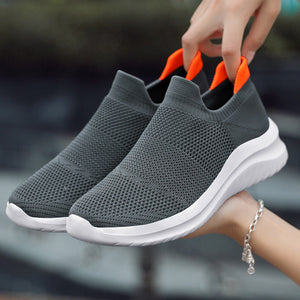 draussenfeet strickschuhe 31572 grau