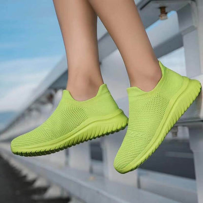 Damen Flying Knit Socken Mesh Schuhe Trendy Fashion Casual Sport Laufschuhe