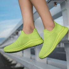 Lade das Bild in den Galerie-Viewer, draussenfeet strickschuhe 31572 grun
