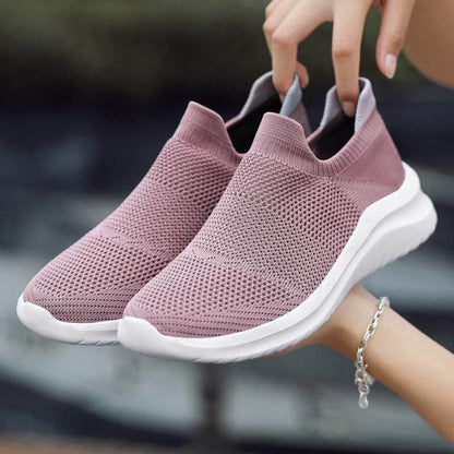 Damen Flying Knit Socken Mesh Schuhe Trendy Fashion Casual Sport Laufschuhe