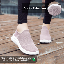 Lade das Bild in den Galerie-Viewer, draussenfeet strickschuhe 31572 rosa
