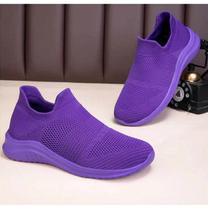 Damen Flying Knit Socken Mesh Schuhe Trendy Fashion Casual Sport Laufschuhe