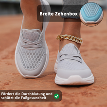 Lade das Bild in den Galerie-Viewer, draussenfeet strickschuhe 31573 grau
